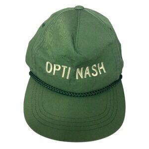 Opti Nash Green Baseball Cap Yupoong The Classics Adjustable Strap